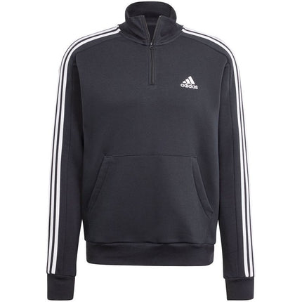 adidas Essentials Fleece 3-Stripes 1/4-Zip M HZ6235 džemperis