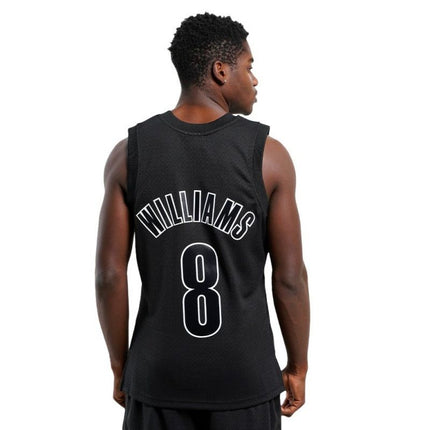 Mitchell & Ness NBA Swingman Brooklyn Nets Deron Williams marškinėliai M SMJY6513-BNE12DWMBLCK