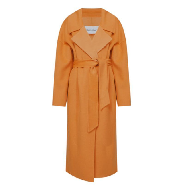 Calvin Klein Dvigubo audinio oversize palto K20K205006