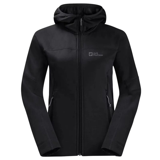 Polarinis džemperis su gobtuvu Jack Wolfskin Hirschberg Hooded FZ W 1710871-6000