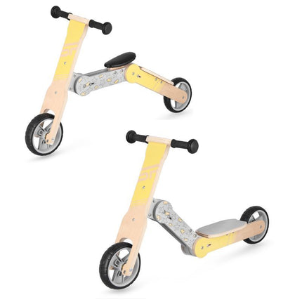 Spokey WOO-RIDE MULTI 940907 2-in-1 balansinis dviratis ir paspirtukas vaikams