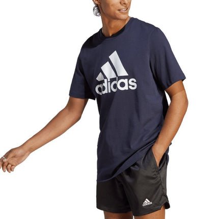 adidas Essentials Single Jersey 3-Stripes marškinėliai M IC9348