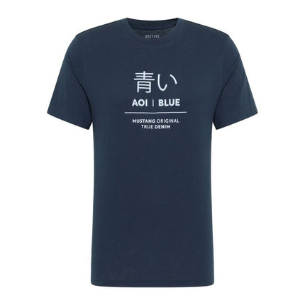 Mustang Alex C Print Marškinėliai Vyrams M 1013522 5330