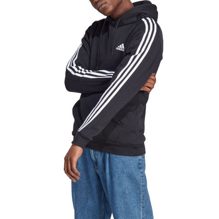 adidas Essentials Fleece su 3 Dryžiais Hoodie M IB4028