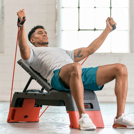 Reebok reguliuojamas pakojis su suoliuko funkcija RAP-15170RD