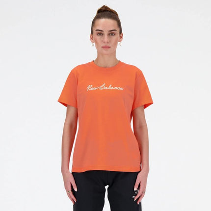 New Balance S/S Script Tee Gfr W WT41909GFR