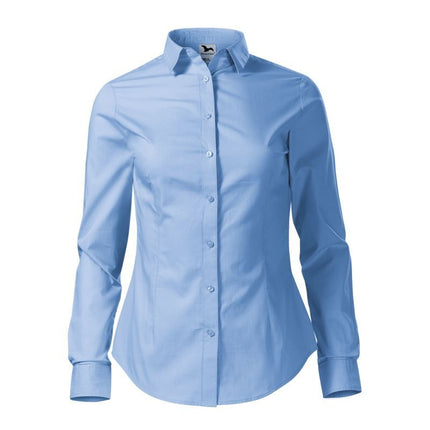 Malfini Style LS W MLI-22915 marškiniai mėlyni