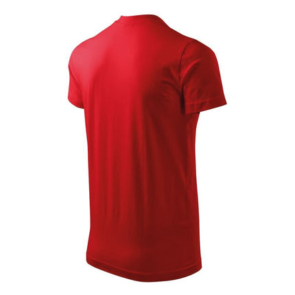 Malfini Heavy V-neck Marškinėliai M MLI-11107 raudoni