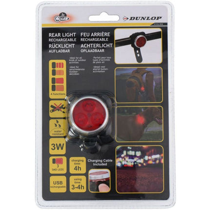 Dunlop 3LED SMD 2100593 Galas Dviračio Žibintas