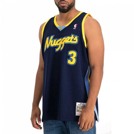 Mitchell & Ness NBA „Swingman“ Allen Iverson marškinėliai Denver Nuggets SMJY4205-DNU06AIVASBL