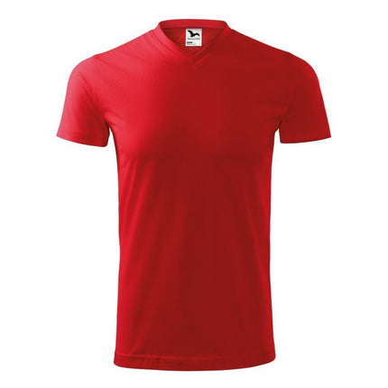 Malfini Heavy V-neck Marškinėliai M MLI-11107 raudoni