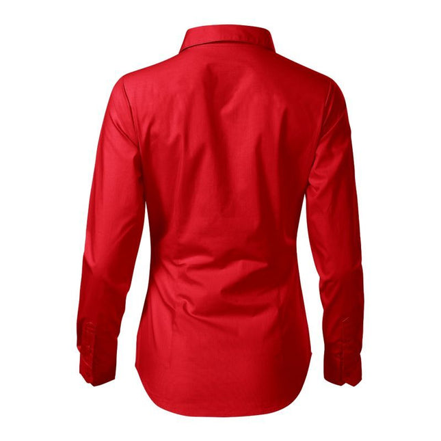 Malfini Style LS W MLI-22907 marškiniai, raudoni