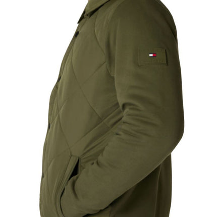 Tommy Hilfiger Mišrių medžiagų dygsniuota striukė M MW0MW27894