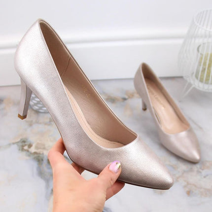 Sergio Leone W 1336 auksiniai aukštakulniai