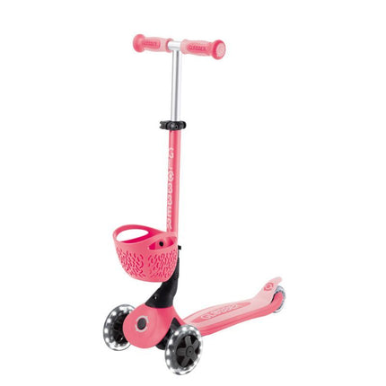 Globber Go•Up 360 Lights Jr 844-210 Scooter with Seat
