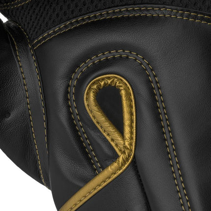 adidas HYBRID 80 ADIH80 bokso pirštinės, juodos/auksinės spalvos