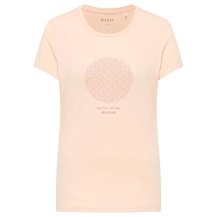 Mustang Alexia C Marškinėliai su spaudiniu ant krūtinės W 1013383 7262