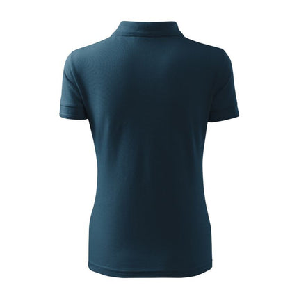 Malfini Pique Polo Free W MLI-F1002 Tamskmeniai Mėlyni Polo Marškinėliai