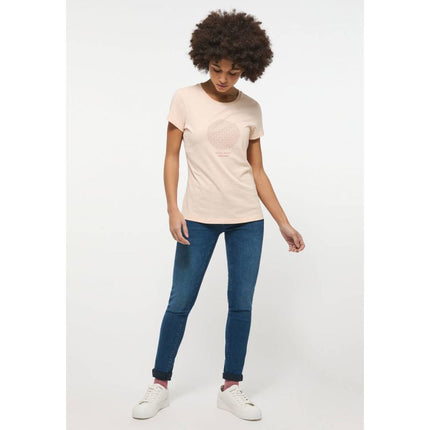 Mustang Alexia C Marškinėliai su spaudiniu ant krūtinės W 1013383 7262