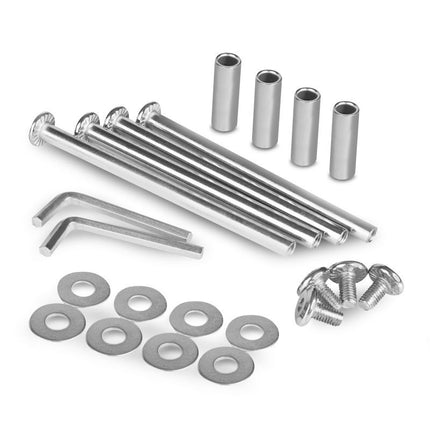 „Spokey Quattro“ riedučiai 4IN1 SPK-943433, 34-37 dydžio, BK/DBL