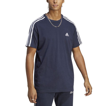 adidas Essentials Single Jersey 3-Stripes Marškinėliai M IC9335