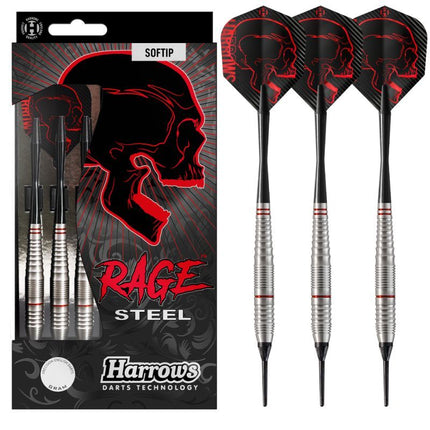 Harrows Rage Steel Soft Tip Dartai Ragesteel 16966