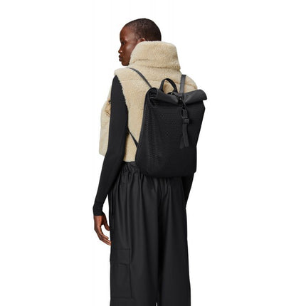 Rains Rolltop kuprinė Mesh Mini Black W3 13350 01