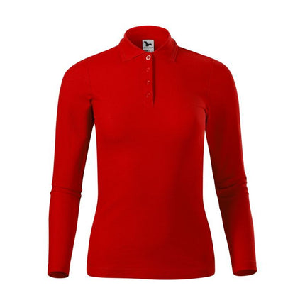 Polo marškinėliai ilgomis rankovėmis Pique Polo LS W MLI-23107