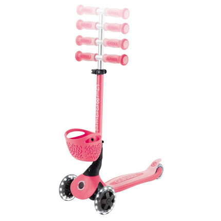 Globber Go•Up 360 Lights Jr 844-210 Scooter with Seat
