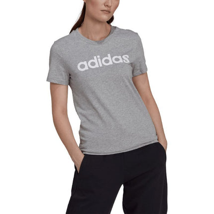 adidas Laisvalaikio Essentials Slim Logotipo Marškinėliai W HL2053