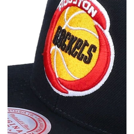 Mitchell & Ness NBA Hiustono Raketos Viršutinė Vieta Snapback Hwc Raketos Kepuraitė HHSS2976-HROYYPPPBLCK