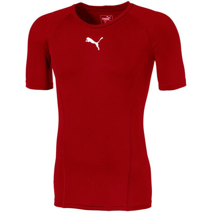 Puma Liga Baselayer trumpomis rankovėmis M 655918 01 marškinėliai