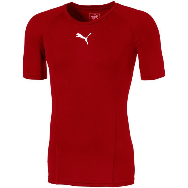 Puma Liga Baselayer trumpomis rankovėmis M 655918 01 marškinėliai