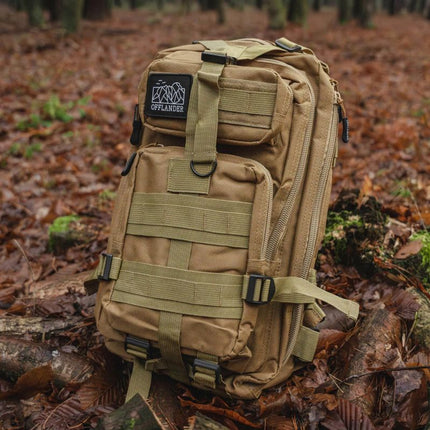 Žygio kuprinė „Offlander Survival“, 25 l, OFF_CACC_32KH