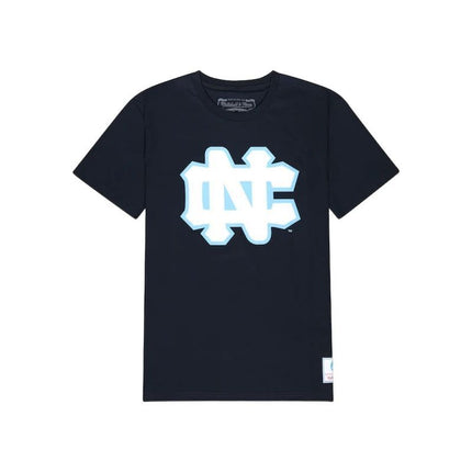 Mitchell & Ness NCAA Šiaurės Karolinos Universitetas Didelis Logotipas Marškinėliai M BMTRINTL1272-UNCNAVY