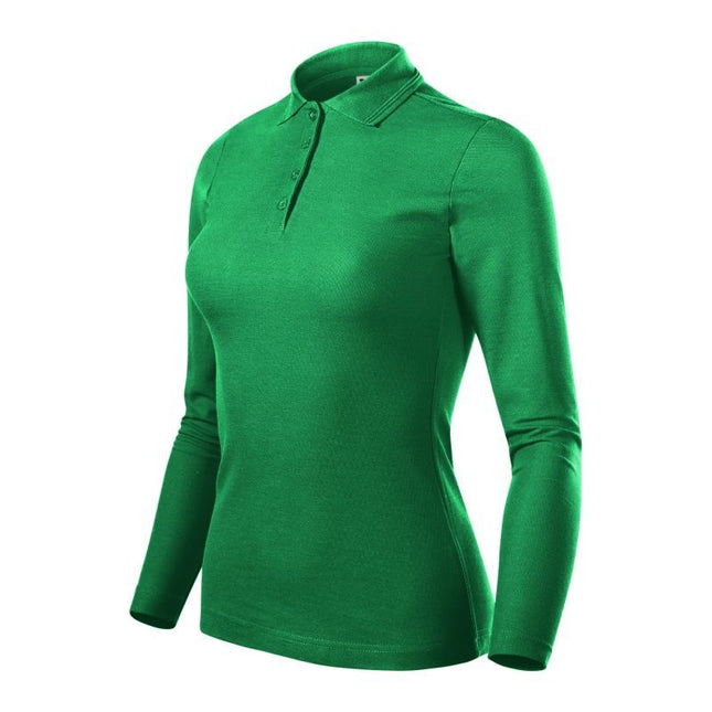 Pique Polo LS W MLI-23116 Polo Marškinėliai