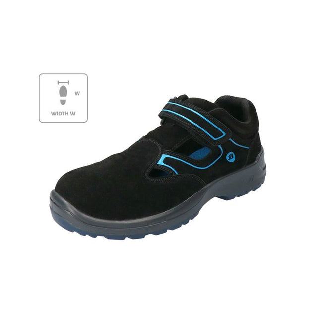 Bata Industrials Falcon ESD W MLI-B76B1 Juodi Sandalai