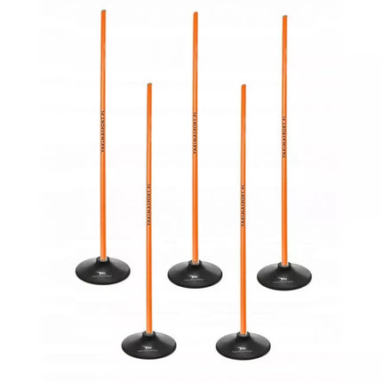 Yakima lazdų slalomo kliūčių ruožas 100 cm 100871 oranžinis