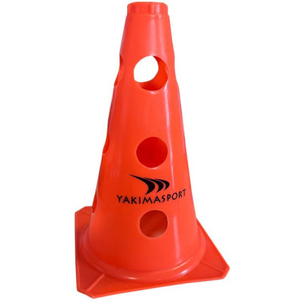 Yakima Sport 23 cm oranžinis kelio kūgis su skylutėmis 100604
